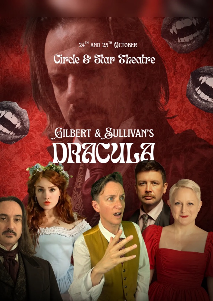 Gilbert & Sullivan's Dracula poster
