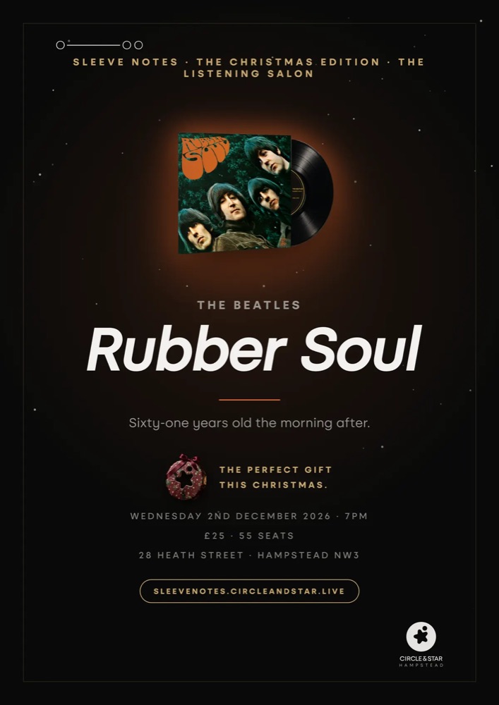 Sleeve Notes · Rubber Soul poster